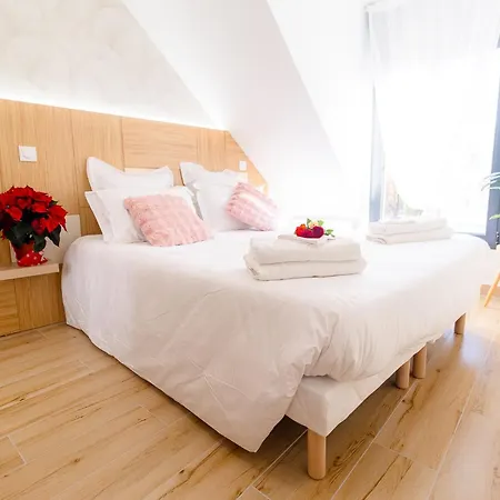Les Bonn'apparts Sur Seine - La Spacieuse - Famillial 6pers - Parking Apartment Bonnieres-sur-Seine